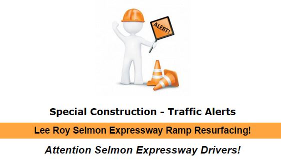Special Construction- Traffic Alerts!