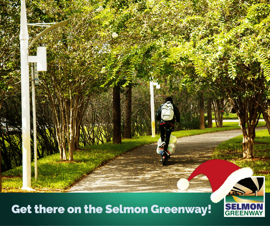 Downtown Tampa Holiday Adventures Await: Get There on the Selmon Greenway