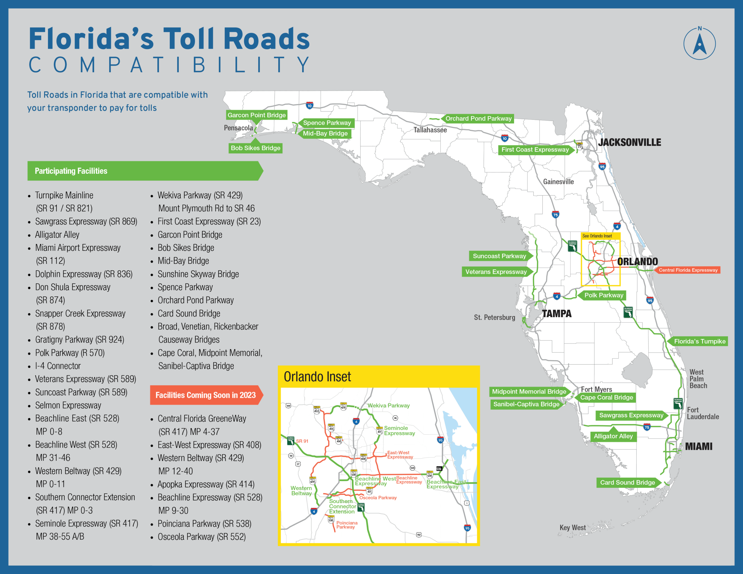 Toll Roads in Florida - Tampa Hillsborough Expressway Authority